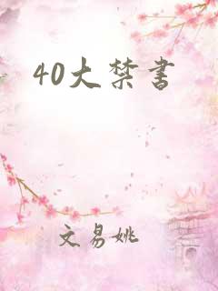 40大禁书