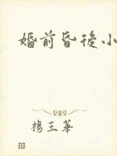 婚前昏后小说