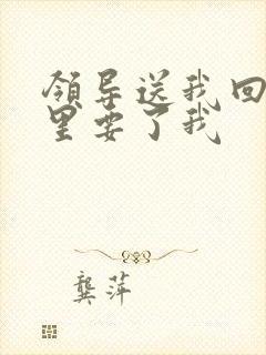 领导送我回家车里要了我