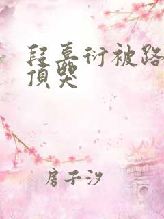 段嘉衍被路星辞顶哭