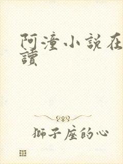 阿潼小说在线阅读