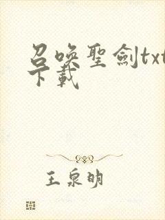 召唤圣剑txt下载