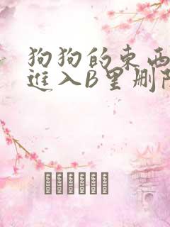 狗狗的东西直接进入B里删除