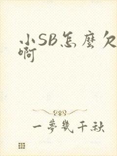 小SB怎么欠C啊