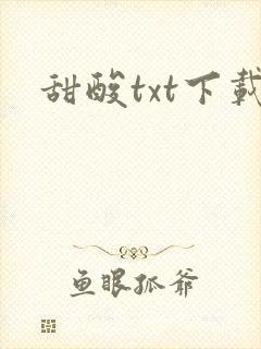甜酸txt下载