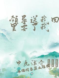 领导送我回家车里要了我