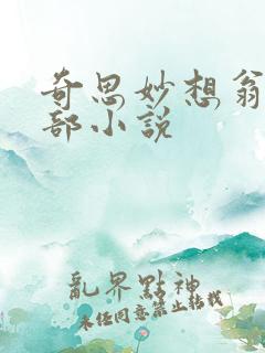 奇思妙想翁的全部小说