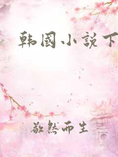 韩国小说下载