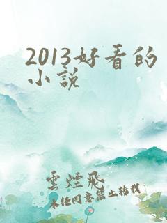 2013好看的小说
