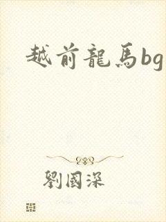 越前龙马bg