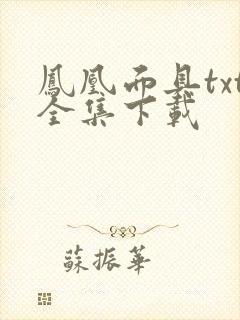 凤凰面具txt全集下载