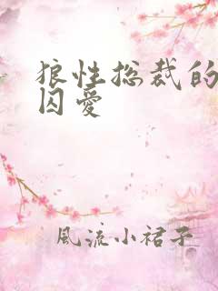 狼性总裁的地下囚爱