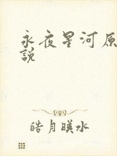 永夜星河原著小说