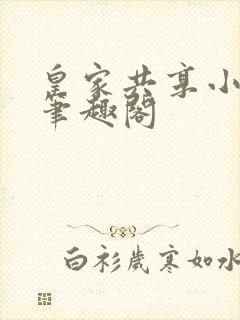 皇家共享小公主笔趣阁