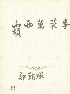 山西万荣事件视频