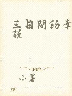 三日间的幸福小说