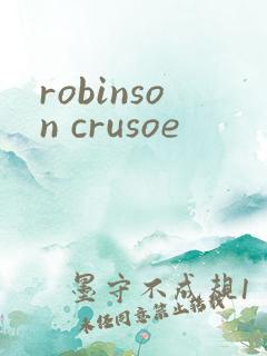 robinson crusoe