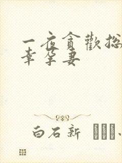 一夜贪欢总裁的幸孕妻