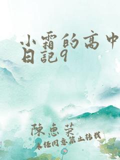 小霜的高中成长日记9