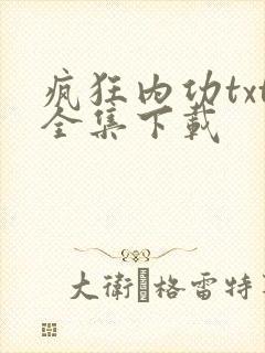 疯狂内功txt全集下载