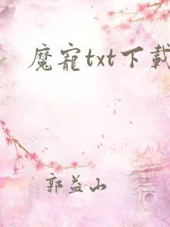 魔宠txt下载
