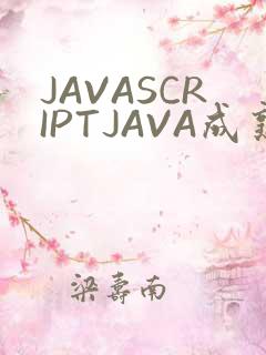 JAVASCRIPTJAVA成熟亲子