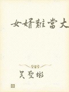 女婿难当大结局