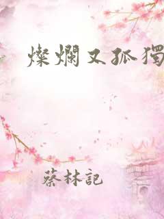 灿烂又孤独的神