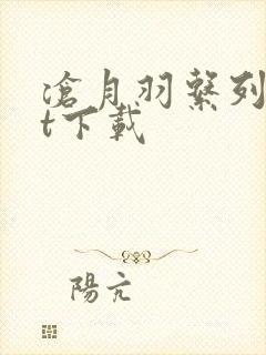 沧月羽系列txt下载