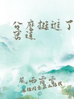 公么挺进了我的密道