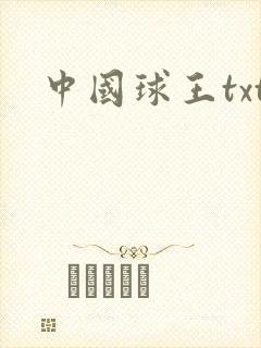 中国球王txt