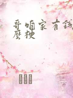 哥咱家有钱了什么梗