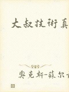 大叔技术真好