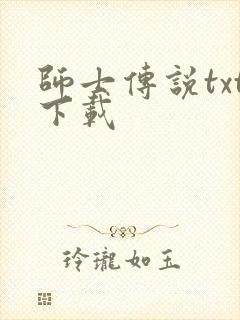 师士传说txt下载