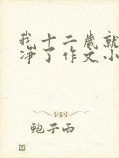 我十二岁就不干净了作文小说