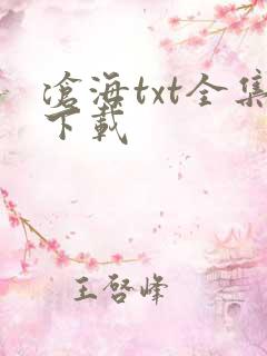 沧海txt全集下载