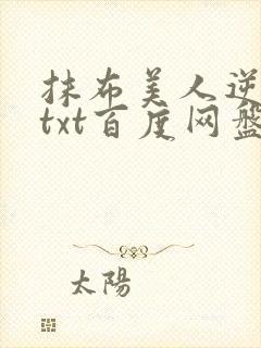 抹布美人逆袭记txt百度网盘