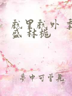 戏里戏外 季淮盛 林栀