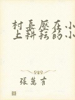 村长压在小娥身上耕耘的小说