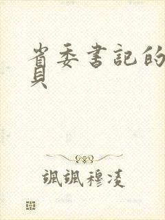 省委书记的小宝贝