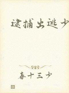 逮捕出逃少奶奶