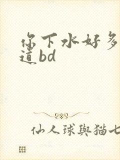 你下水好多下水道bd