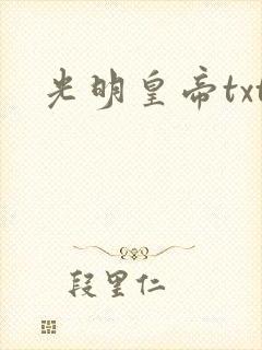 光明皇帝txt