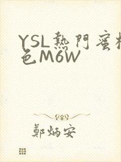 YSL热门蜜桃色M6W