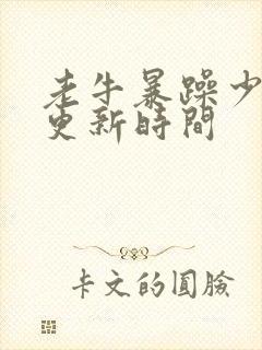 老牛暴躁少女的更新时间