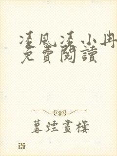 凌风凌小冉全文免费阅读