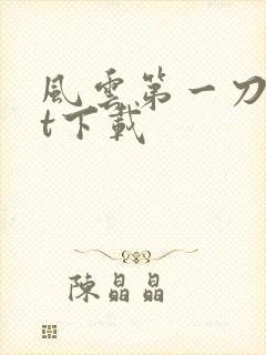 风云第一刀txt下载