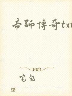 帝师传奇txt