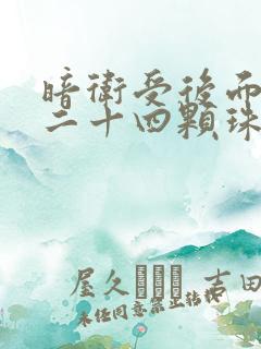 暗卫受后面被塞二十四颗珠子