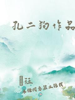 孔二狗作品